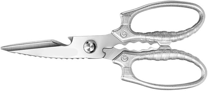 Compatible for High-hardness Sharp Stainless steel Scissors Kitchen gadgets Multipurpose Kitchen scissors Cutting Chicken Duck Goose Bones Fish