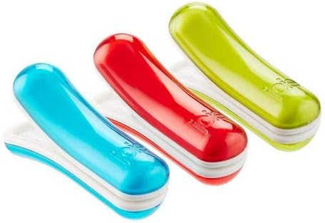 MSC International 26569 Joie Bag Clips Assorted Colors, Rainbow, Multicolor