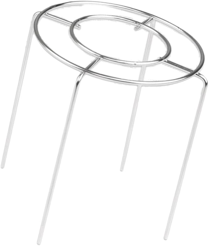 Ipetboom Stainless Steel Cake Cooling Stand 7" round Wire Baking Rack 14cm Height, Wire Cooking Rack for Bakery and Home Use