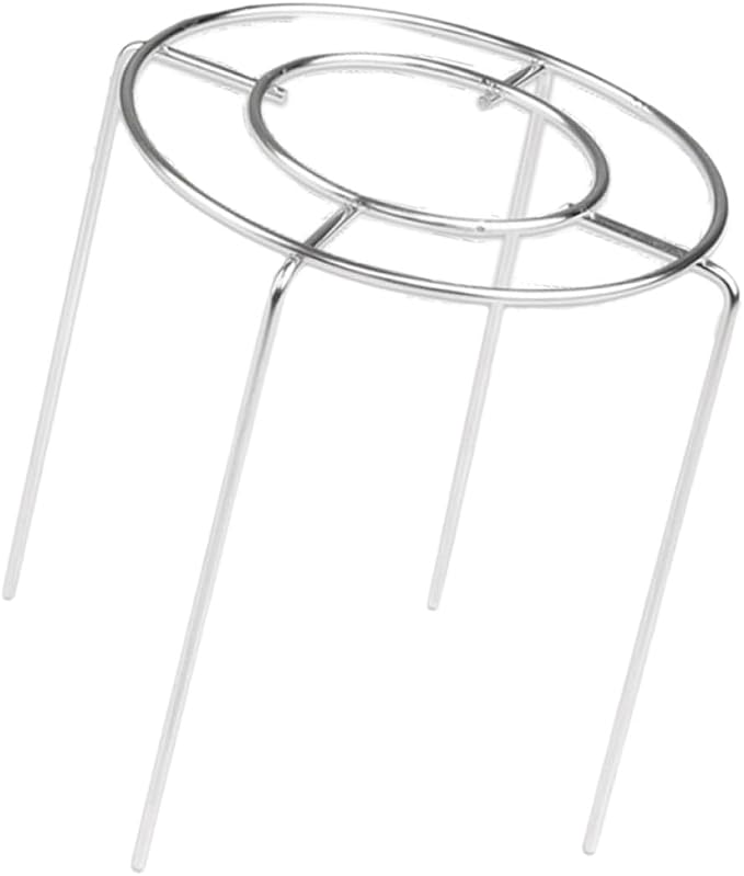 GALPADA Stainless Steel Cake Cooling Rack Stand 7-inch round Steamer Rack with Legs for Baking and Cooling Cakes for Kitchen and Bakery Use