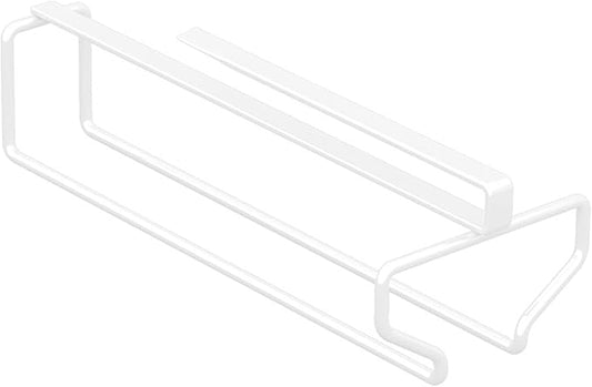 Wine Glass Rack Under Cabinet, Hanging Stemware Rack, Wine Glass Holder, Wine Glasses Storage Hanger Organizer, for Kitchen Bar(White)