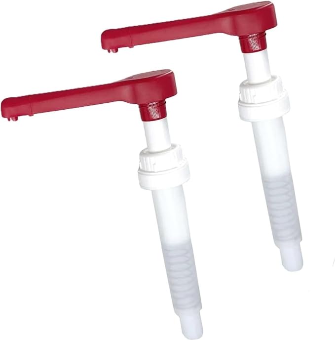 Sauce Pump Dispenser. Fontana Sauce. Coffee Beverage Syrup (63 oz Bottle) Dispensing Pump Set of 2. Fits Torani and Davinci Sauce Bottle
