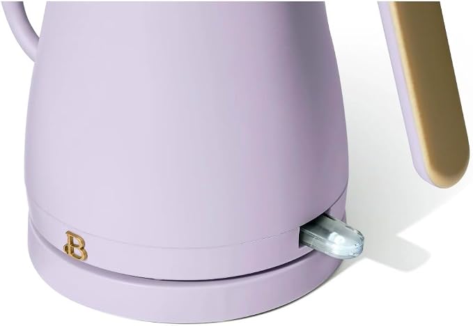 Beautiful Electric Gooseneck Kettle, 1 Liter, 1200W, Stainless Steel Interior, Fast Boil, Precision Pour Spout, Auto Shut-Off & Boil-Dry Protection