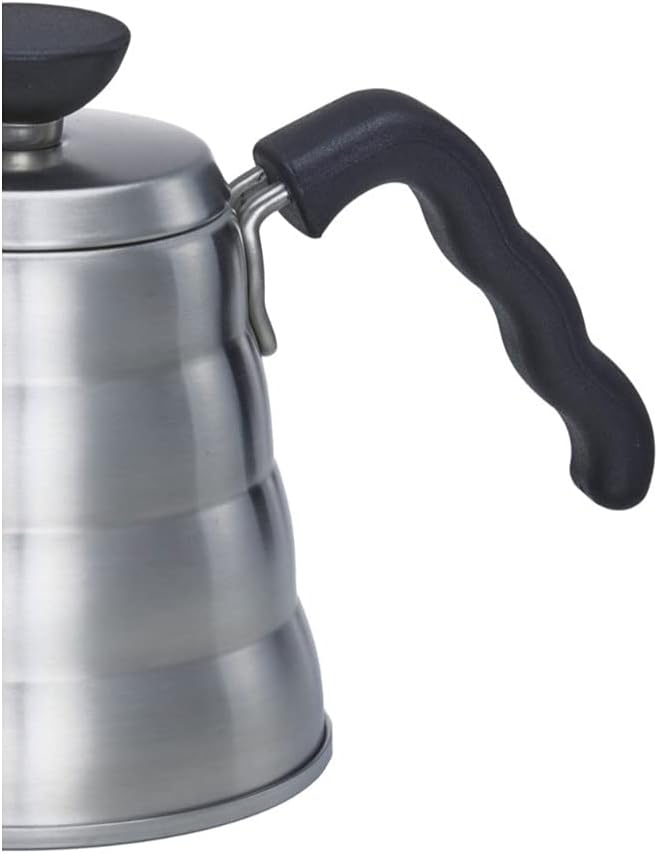 Hario V60 "Buono" Gooseneck Coffee Kettle, 700ml, Stainless Steel, Silver