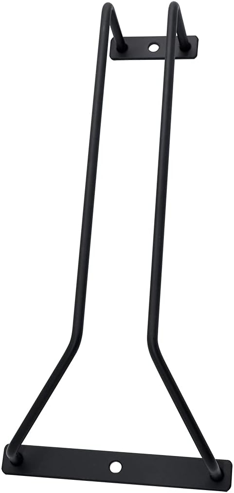 9.6-Inch Wine Glass Rack - Under Cabinet Stemware Wine Glass Holder Glasses Storage Hanger Metal Organizer for Bar Kitchen Black (1 Rows, 3 Pack)