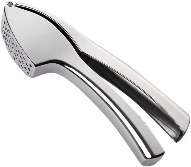 garlic press stainless steel heavy duty