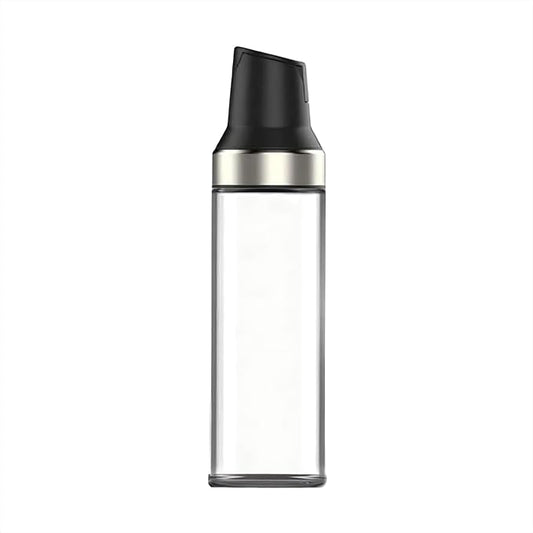 Glass Sugar Dispenser with Pour Spout Leak-Proof Shaker for Coffee & Kitchen, Labeled Sugar/Creamer Container for Beverages, Baking & Organizing