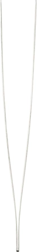 Mercer Culinary 18-8 Stainless Steel Chef Plating Tongs Straight Tip, 9-3/8 Inch