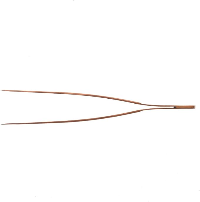 Mercer Culinary 18-8 Stainless Steel Precision Plus Chef Plating Tong, Fine Point, 6-1/8 Inch, Rose Gold