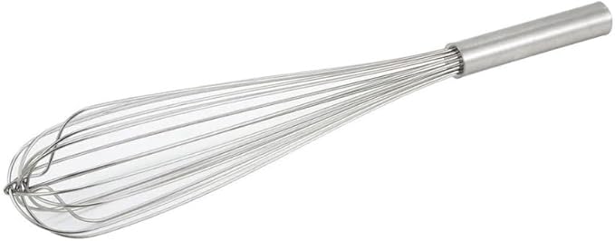 Soro Essentials- 24" Stainless Steel French Whip Whisk with Thick Rigid Wire- Wire Whisk Kitchen Whisk Balloon for Whisking Cooking Beating Blending Stirring Ingredients Mixing Sauces Baking Tools