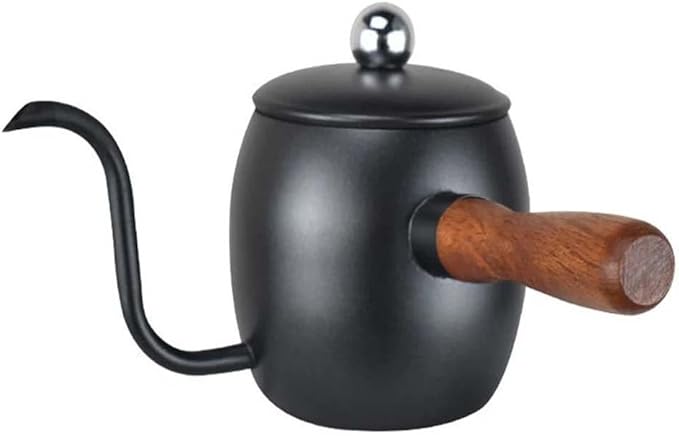 Pour Over Coffee Maker Tea Kettle Stovetop,7.48 x 2.56 x 4.33in,Japanese Style Coffee Kettle withHandle Coffee Tea Pot for Hand Brew Drip Coffee