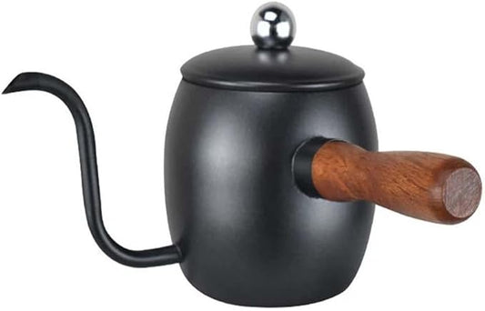 Pour Over Coffee Maker Tea Kettle Stovetop,7.48 x 2.56 x 4.33in,Japanese Style Coffee Kettle withHandle Coffee Tea Pot for Hand Brew Drip Coffee