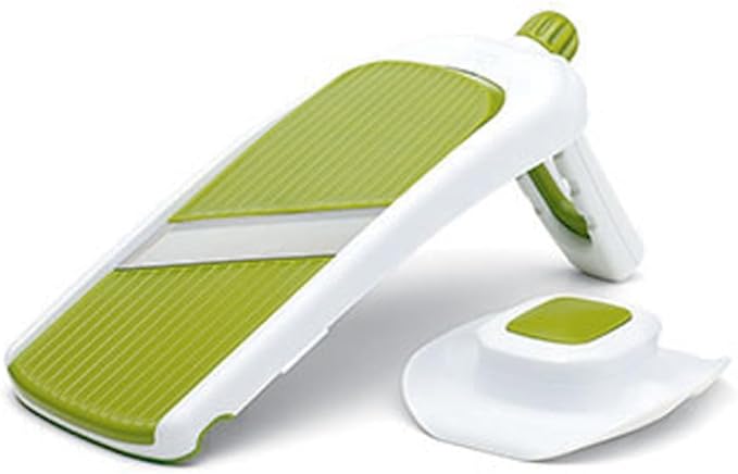 Chef'n Sleek Slice Handheld Collapsible Mandoline, Green