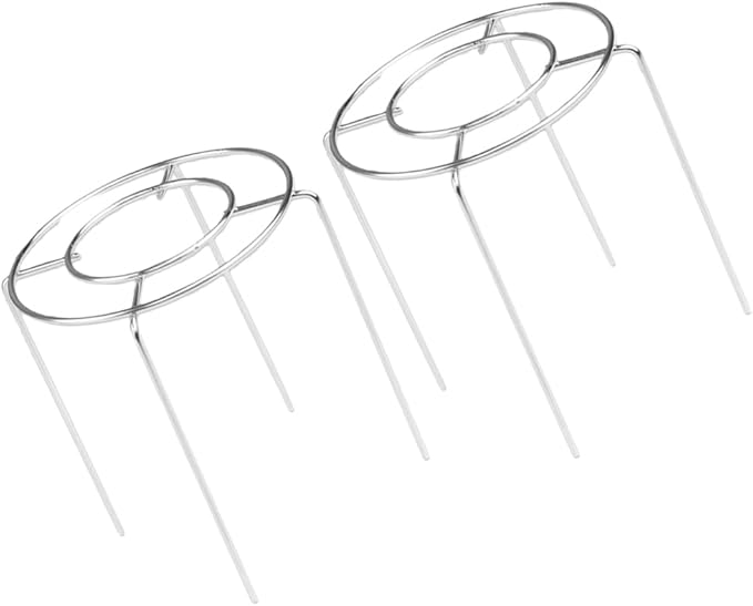 VOSAREA Round Cake Cooling Rack Stand - Stainless Steel Upside Down Cake Holder for Chiffon Cakes - Ideal for Baking and Cooling and Stylish Kitchen Essential