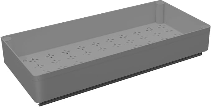 15.75'' D Adhesive Pull Out Drawers for Cabinets,No Drill Pull Out Drawers with Raising Pad for Framed & Frameless Cabinet,Adjustable Expandable Pullout Cabinet Organizer for Kitchen,Bathroom, M Size