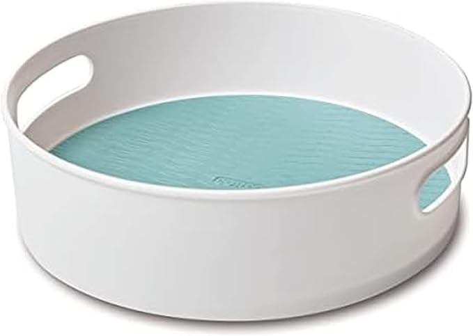 Copco Basics 12-Inch Storage Turntable - Aqua
