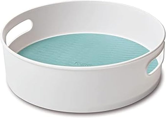 Copco Basics 12-Inch Storage Turntable - Aqua