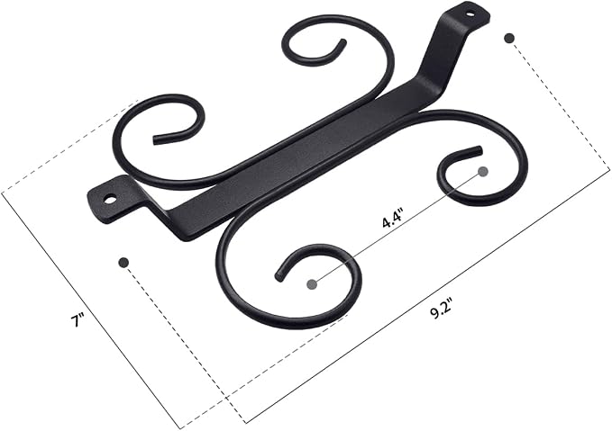 GeLive 9-inch Under Cabinet Wine Glass Holder Stemware Rack Glass Storage Hanger With 4 Hooks Organizer for Kitchen Bar RV (Black)