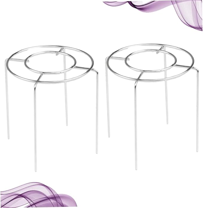 Stainless Steel Cake Cooling Rack Round Stand 5X5.5 Inch Dishwasher Safe Baking Tool with Air Circulation for Cakes and Pastries