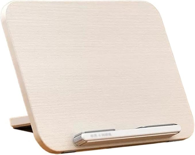 Book Stand Book Holder Tray Desktop Reading Bracket Simple Book Holder Multi-Functional Wooden Bookstand Bookshelf Cookbook Stand for Kitchen (Size : M)