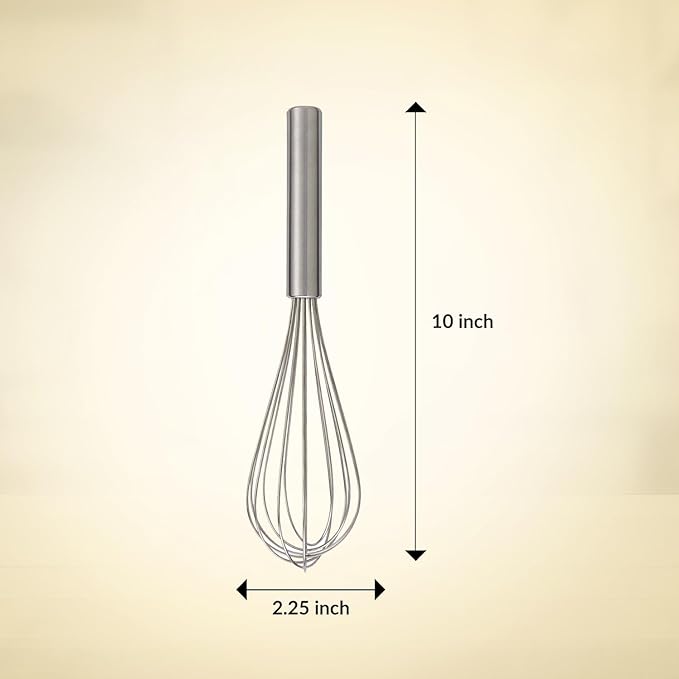 Mrs. Anderson’s Baking Balloon Whisk, Stainless Steel, 9.5-inches