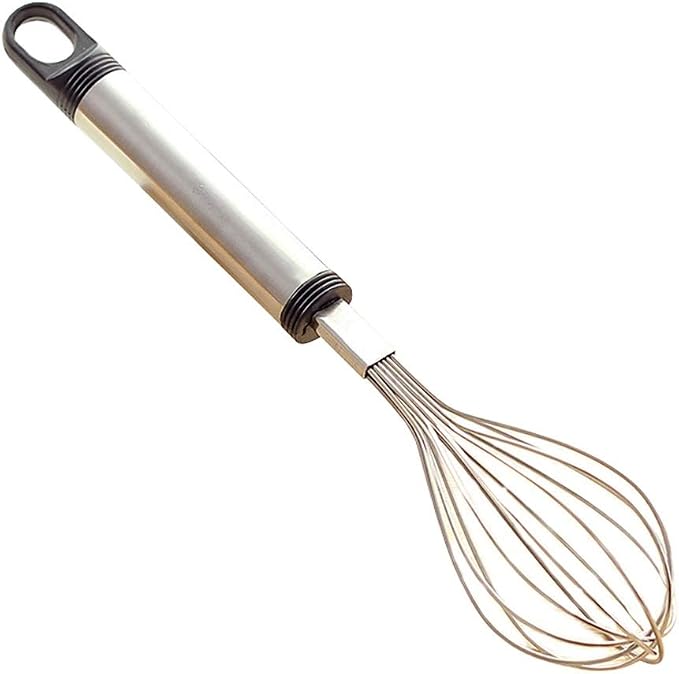 Whisks, Kitchen Steel Wire Balloon Whisk Milk Bubbler Blender