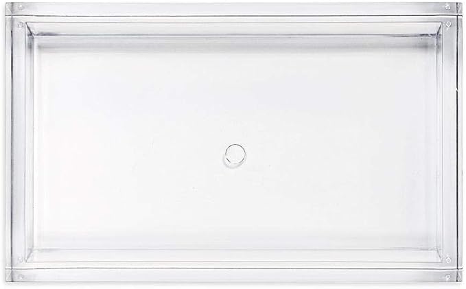 Caspari Napkin Holder, Guest Towel, Clear