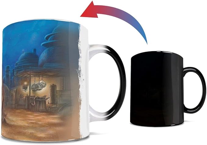 Morphing Mugs Star Wars – The Mandalorian – The Reckoning – One 11 oz Color Changing Ceramic Mug – Image Revealed When HOT Liquid Is Added! MMUG1351