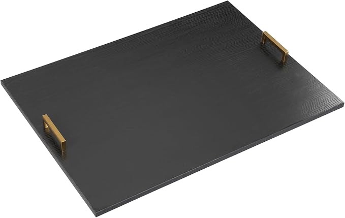 Noodle Board Stove Covers With Handles, 29 x 21In Stove Top Covers for Gas Burners and Electric Stove, RV Stove Cover Sink Cover for Counter Space, Wooden Serving Tray