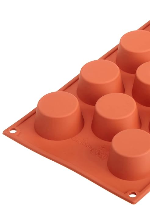 Silikomart SF022 Mini Muffin Mold with 11 Sections - Silicone, Silikomart by Louis Tellier