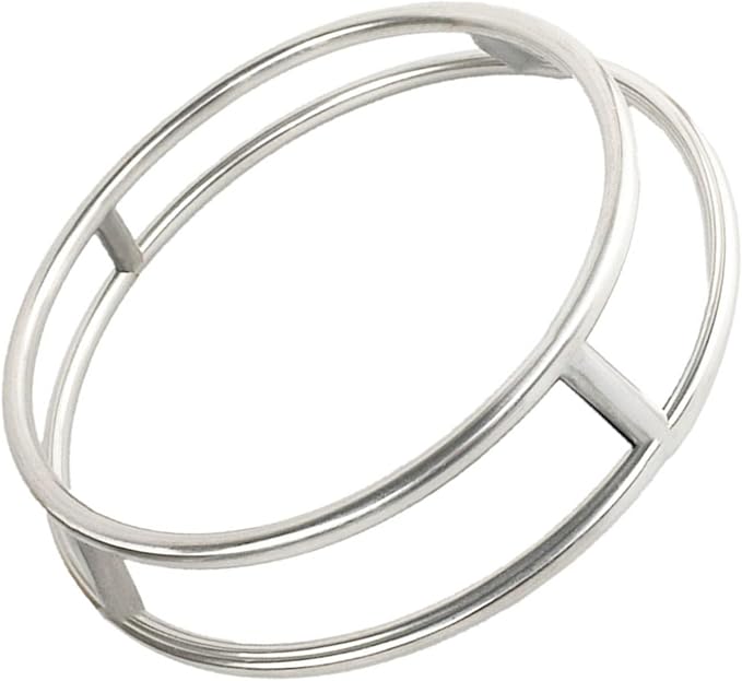 Round Cooling Rack, Metal Pot Trivet Cooking Rack Wire Steamer Kettle Rack Stainless Steel Round Rack for Cooking Cooling Steaming Baking
