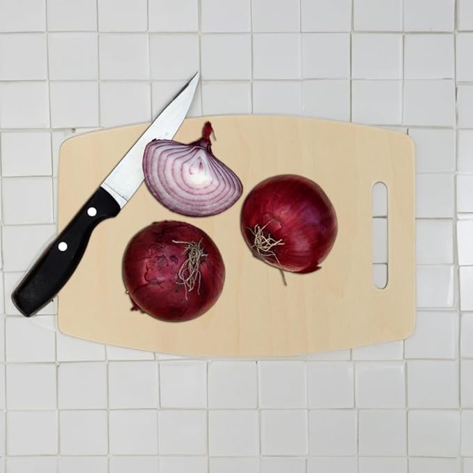 Wooden Cutting Board Shapes, 16" Wide Middle, Pack of 1 Wooden Cutting Boards by Woodpeckers, for Kitchen, Decor, and Charcuterie Boards