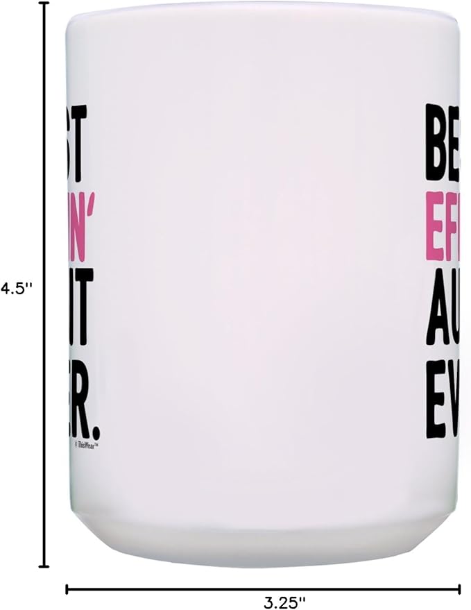 Aunt Uncle Gifts Best Effin' Aunt & Uncle Ever Mug Set 2 Pack 15-oz Mugs Cups 15 oz Aunt & Uncle
