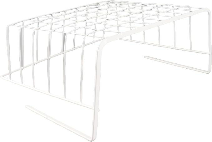 Under Shelf Basket, Metal Under Shelf Storage Hanging Wire Basket Shelves Desk Bookshelf Pantry Organizers for Kitchen Office Laundry Room Space Saving Multipurpose (M) (M)