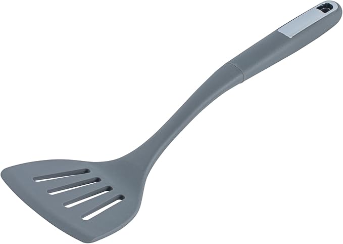 Met Lux Kitchen Utensil Sets, 10 Silicone Utensil Sets- 6 Pieces Per Set, High-Heat Tolerance, Dark Gray Silicone Kitchen Utensils, For No-Stick Cookware - Restaurantware