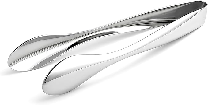 Premium Stainless Steel Serving Tongs (9'' Large)