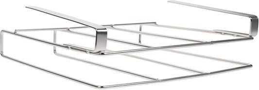Luxshiny Cutting Board Holder Rack under Shelf Basket Hanging Cutting Board Holder under Cabinet under Kitchen Cabinet Storage Shelf Cutting Board Stand Chopping Board Organizer