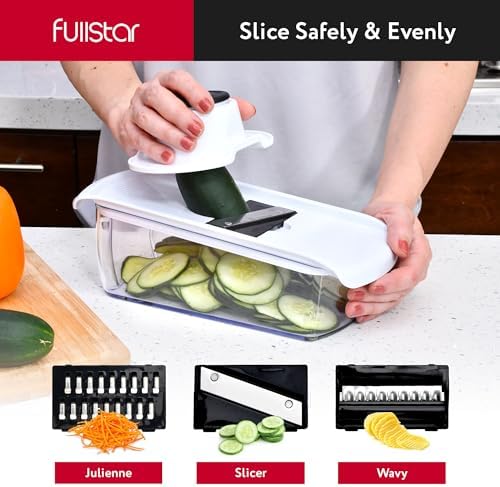 8 in 1 Vegetable Chopper + 2pcs Silicone Lid