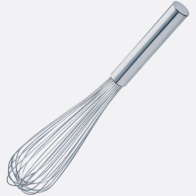 Betolla 14-Inch Stainless Steel Piano Whip – Handheld Wire Whisk for Blending, Whisking, Beating, Stirring & Mixing