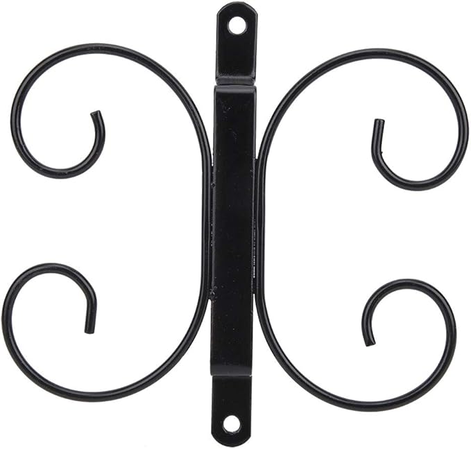 Gavigain 7 Inch Black Wine Glass Rack Under Counter Wine Glass Rack Metal Stemware Rack Hanger Wine Glass Holder for Kitchen Storage Black
