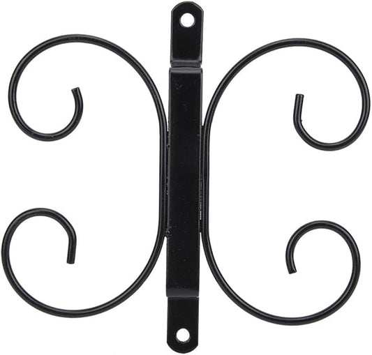 Gavigain 7 Inch Black Wine Glass Rack Under Counter Wine Glass Rack Metal Stemware Rack Hanger Wine Glass Holder for Kitchen Storage Black