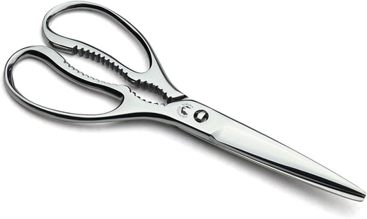 Yoshihiro All Stainless Steel Pull-Apart Japanese Kitchen Shears/Scissors 8.25 Inch (210mm) - Made in Japan