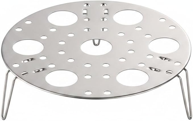 8.9 Inch Foldable Cooling Rack, Stainless Steel Baking Insert for Sheet Pans and Cake Pans, Collapsible Wire Rack
