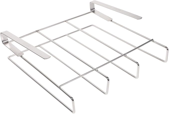 PRETYZOOM Cutting Board Rack Organizer for Kitchen Storage Stainless Steel Hanging Chopping Board Holder Space-saving under Cabinet Compact Design for Easy Access