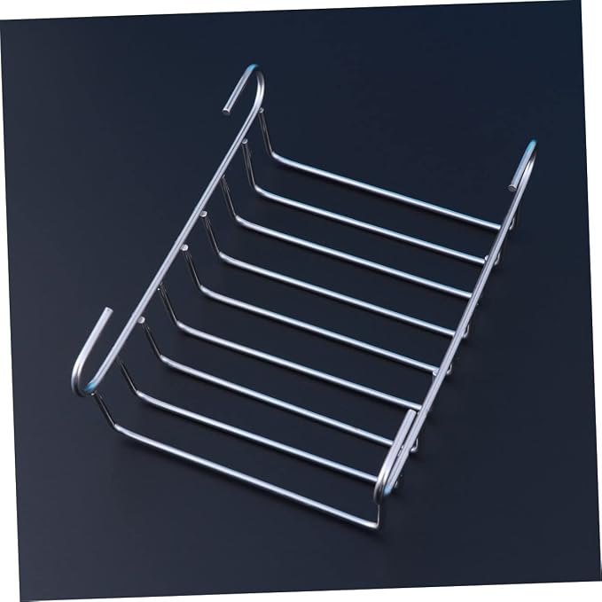 PRETYZOOM Stainless Steel Bread Rack Cooling Grid Versatile Baking Shelf for Cookies Biscuits and Pies Food Holder for Home and Camping Use Non-stick Design