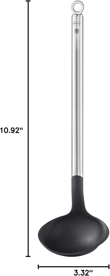 Rösle Basics Line Sauce Ladle with 11 in. Stainless Steel Handle