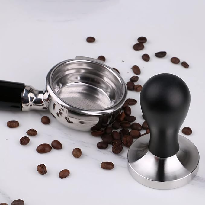 Coffee Tamper 53mm Barista Espresso Base Coffee Bean Press