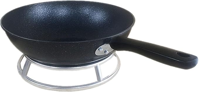 Round Cooling Rack, Metal Pot Trivet Cooking Rack Wire Steamer Kettle Rack Stainless Steel Round Rack for Cooking Cooling Steaming Baking