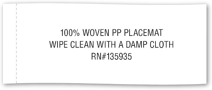DII Woven Placemats Collection Metallic Round Placemat Set, 15", Platinum Silver, 4 Piece