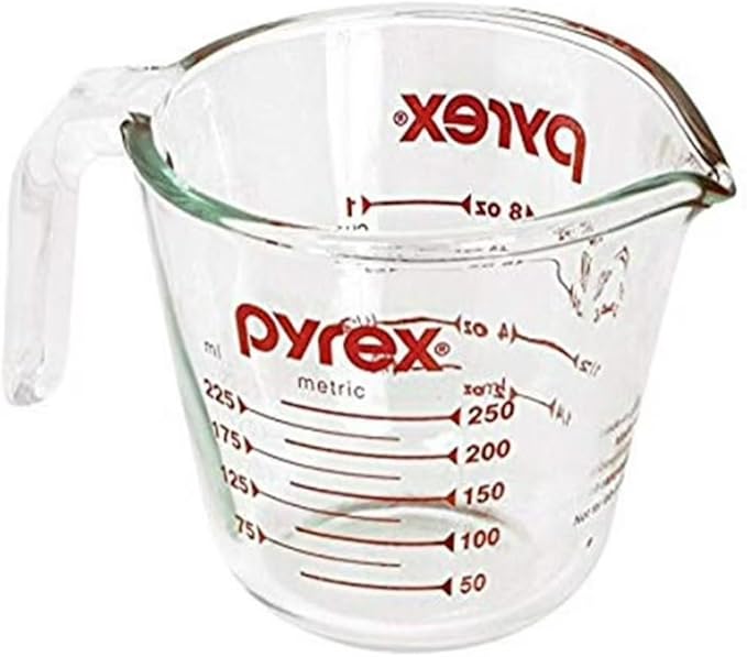 Pyrex 6001074 1 Cup Clear Measuring Cup